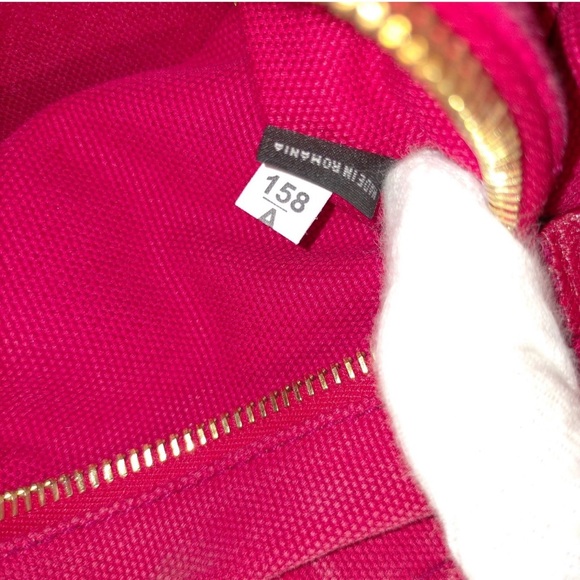 Prada Tote Bag Red Canvas - Picture 10 of 10